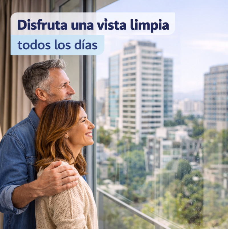 CLEAR VIEW PRO™ Ventanas impecables sin exponerte al peligro exterior