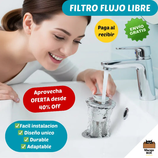 FILTRO INOXIDABLE FLUJO LIBRE