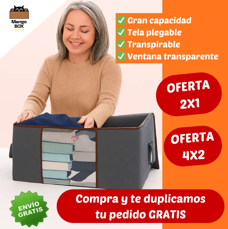 SUPER BOLSO ORGANIZADOR DE ROPA