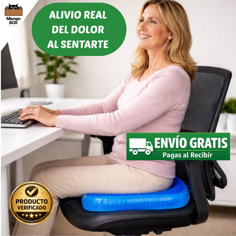 ERGO-LUMBAR PLUS Alivio real del dolor al sentarte y conducir por horas