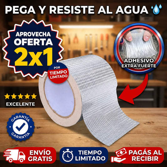 CINTA SELLADORA IMPERMEABLE - ELIMINA LAS GOTERAS Y FILTRACIONES AL INSTANTE