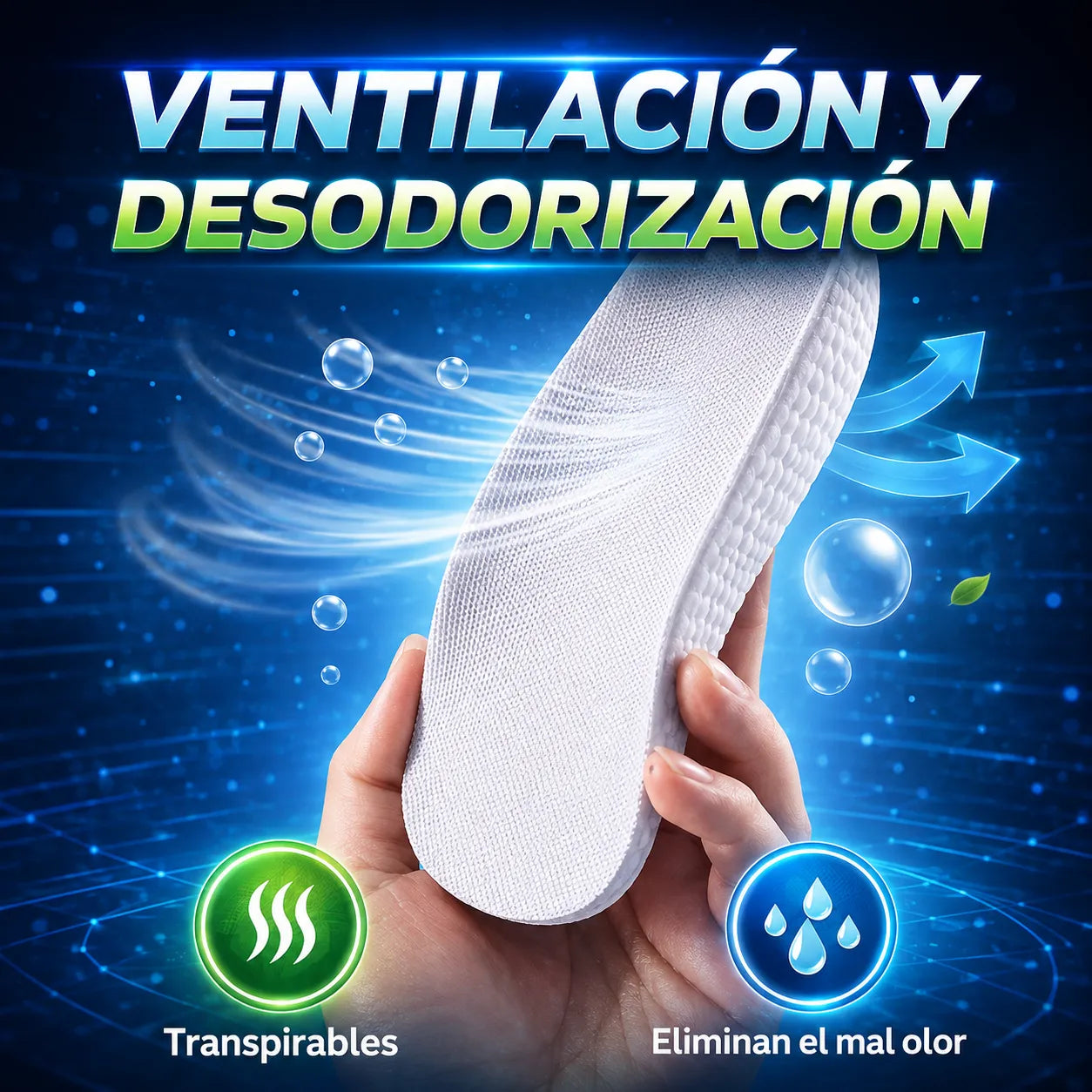 PLANTILLAS ELEVADORAS PARA AUMENTAR ESTATURA - UP FLEX