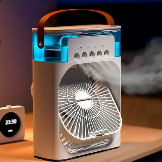 MINI CLIMA FRESH Ventila, humidifica y refresca tu espacio al instante