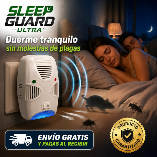 REPELENTE SLEEP GUARD ULTRA™ Duerme tranquilo sin molestias de plagas en casa