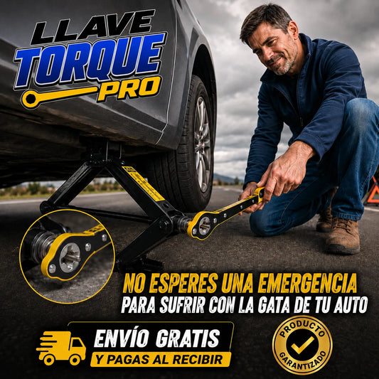 LLAVE TORQUE PRO   Convierte la gata hidráulica de tu auto en un sistema mucho más cómodo