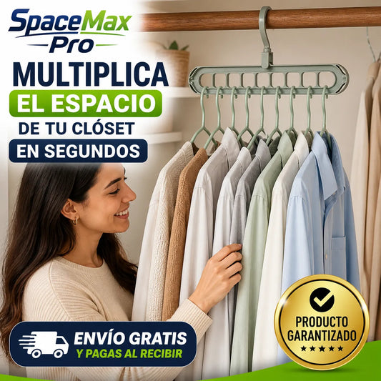 SPACE MAX PRO Multiplica el espacio de tu clóset en segundos