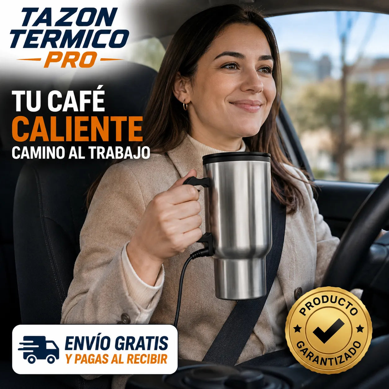 TAZON TERMICO PRO   Mantén tu café caliente durante todo tu viaje