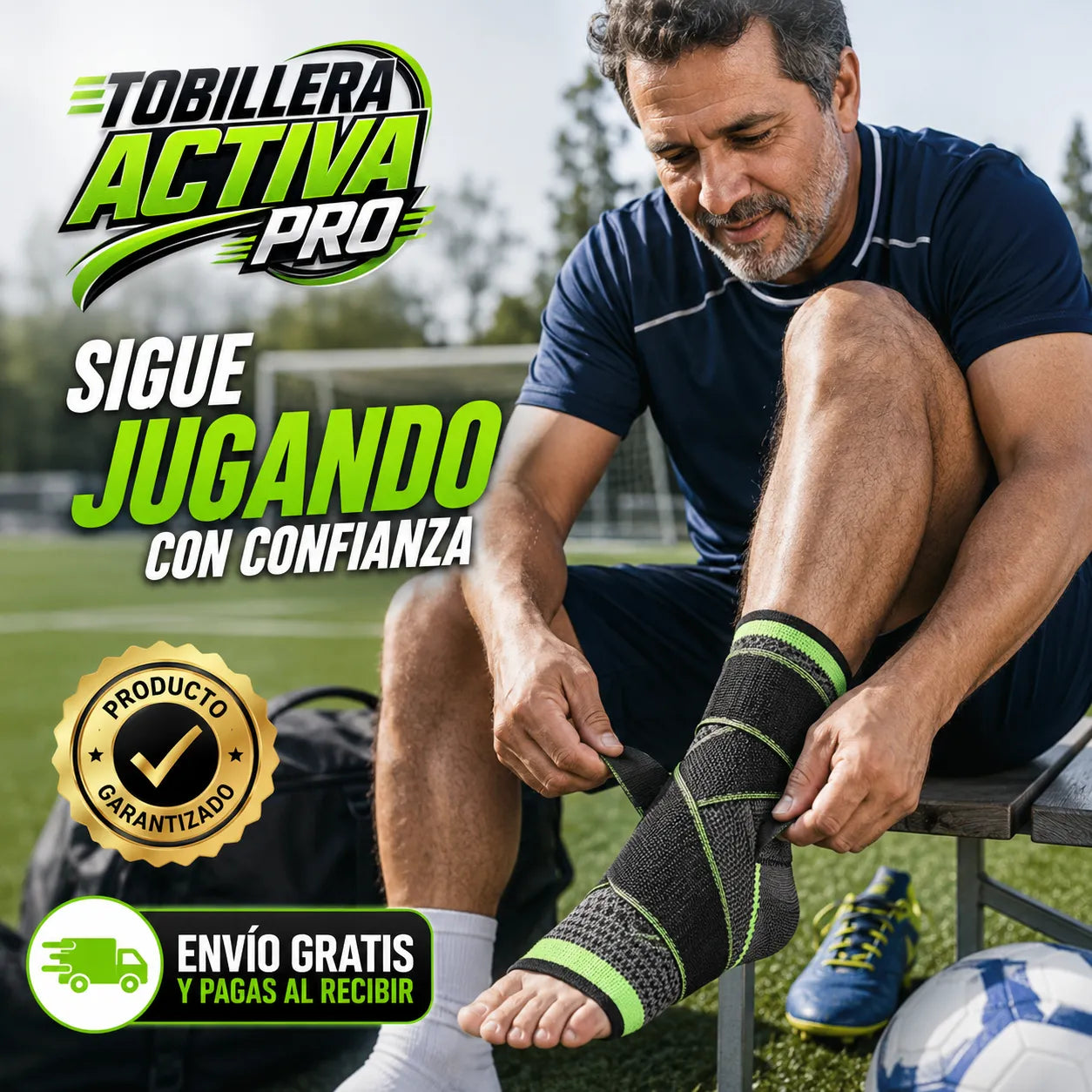 TOBILLERA ACTIVA PRO   Estabilidad ortopédica para seguir activo sin preocupaciones