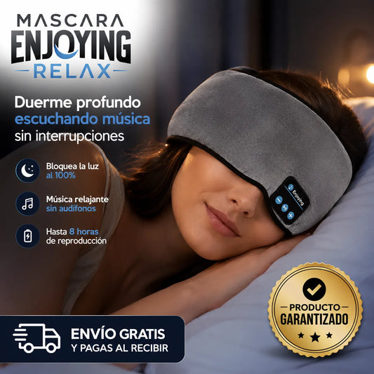 MASCARA ENJOYING RELAX  Duerme profundo escuchando música sin interrupciones