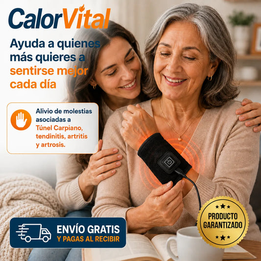 Muñequera CALOR VITAL   Más comodidad para tus manos cada día