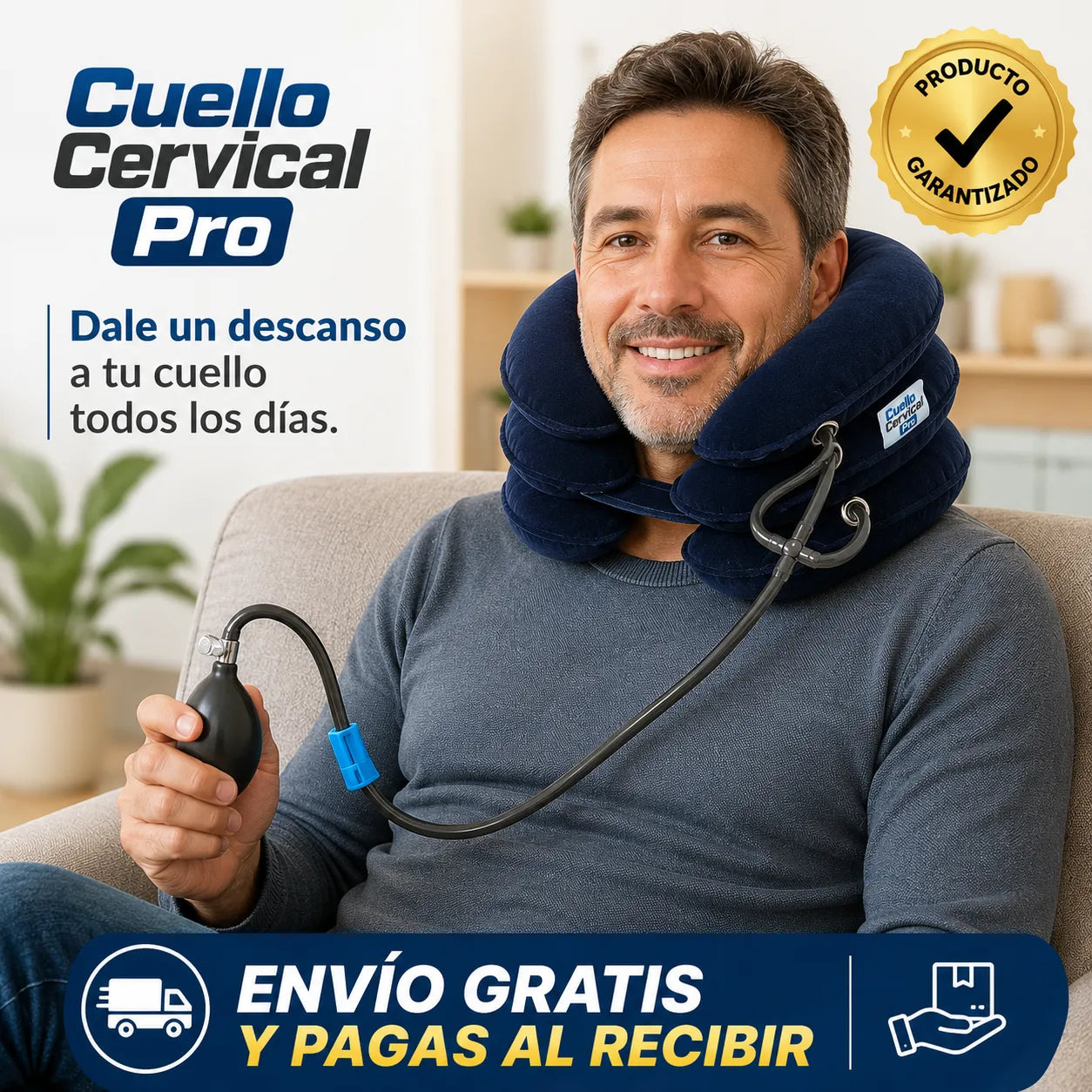CUELLO CERVICAL PRO   Alivia la tensión y recupera la comodidad de tu cuello