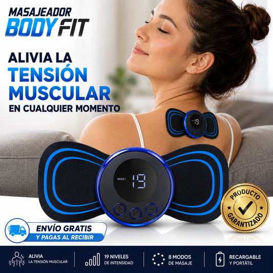 MASAJEADOR BODY FIT  Alivio muscular portátil en cualquier momento