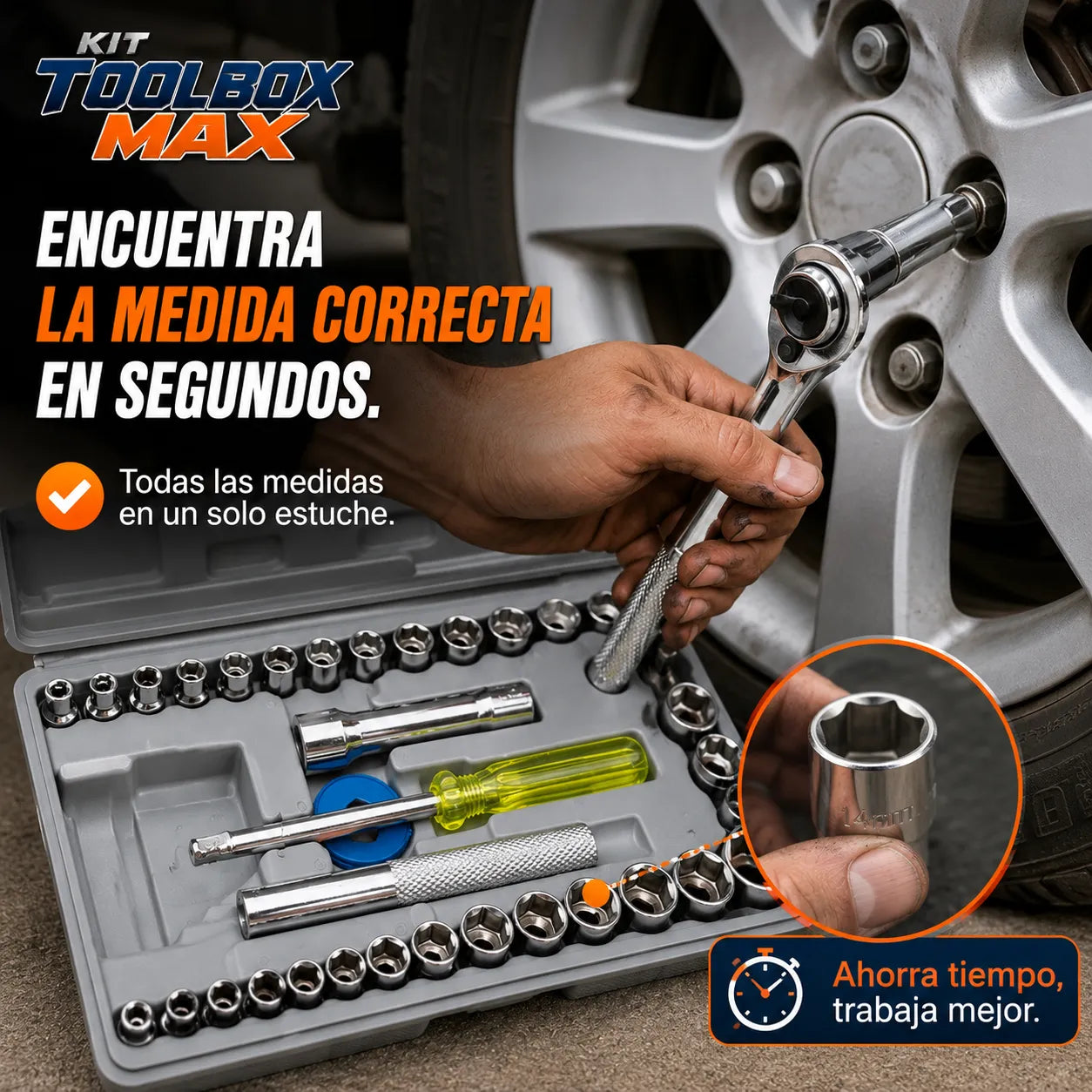 KIT TOOLBOX MAX   Todas las medidas que necesitas en un solo estuche