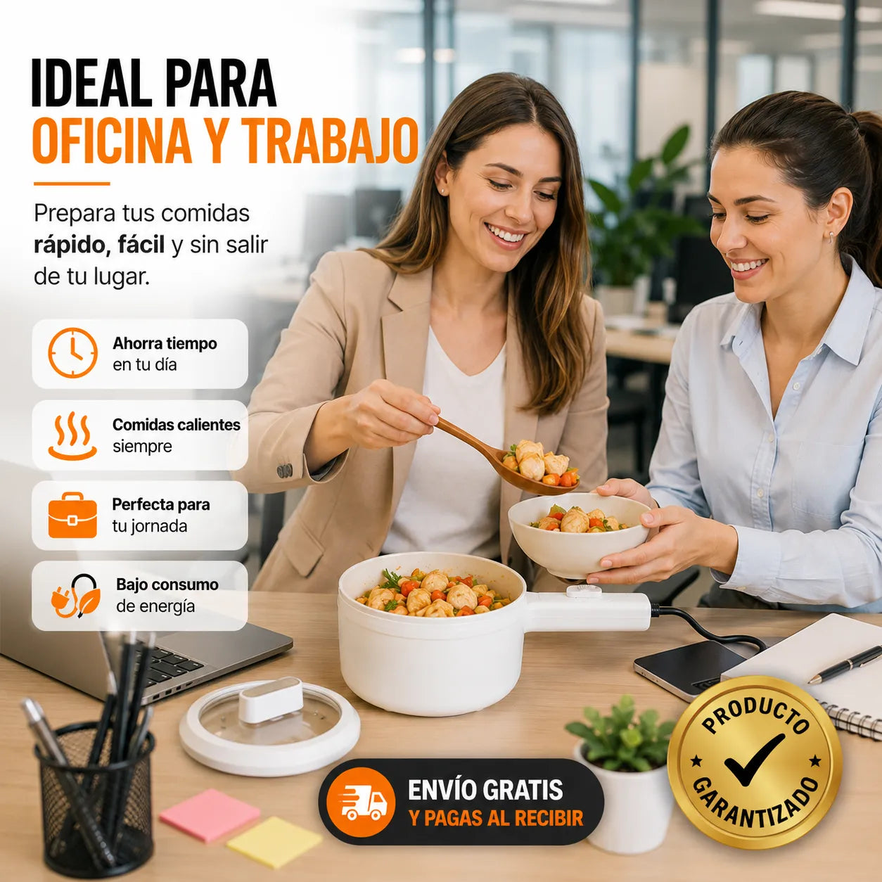 OLLA WORK MEAL PRO Come caliente y mejor donde estés