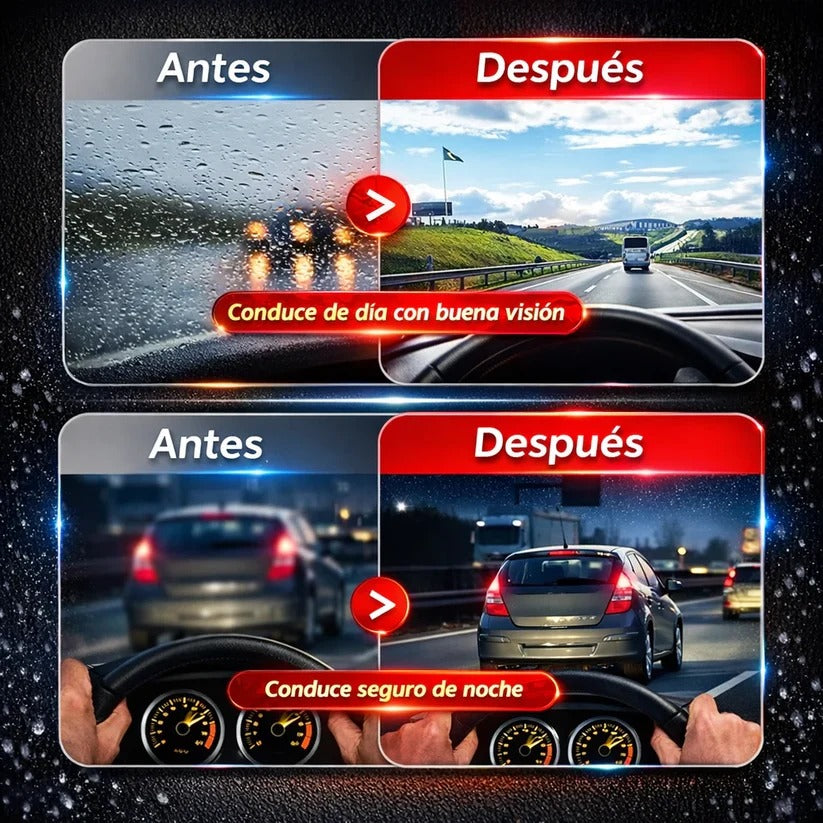 HYDRO SHIELD®   Recubrimiento Hidrofóbico para Parabrisas (PACK DE 4 UNIDADES)