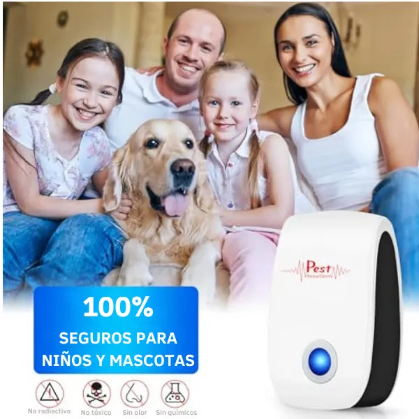REPELENTE ULTRASÓNICO PARA PLAGAS - ENVIO GRATIS Y PAGAS AL RECIBIR