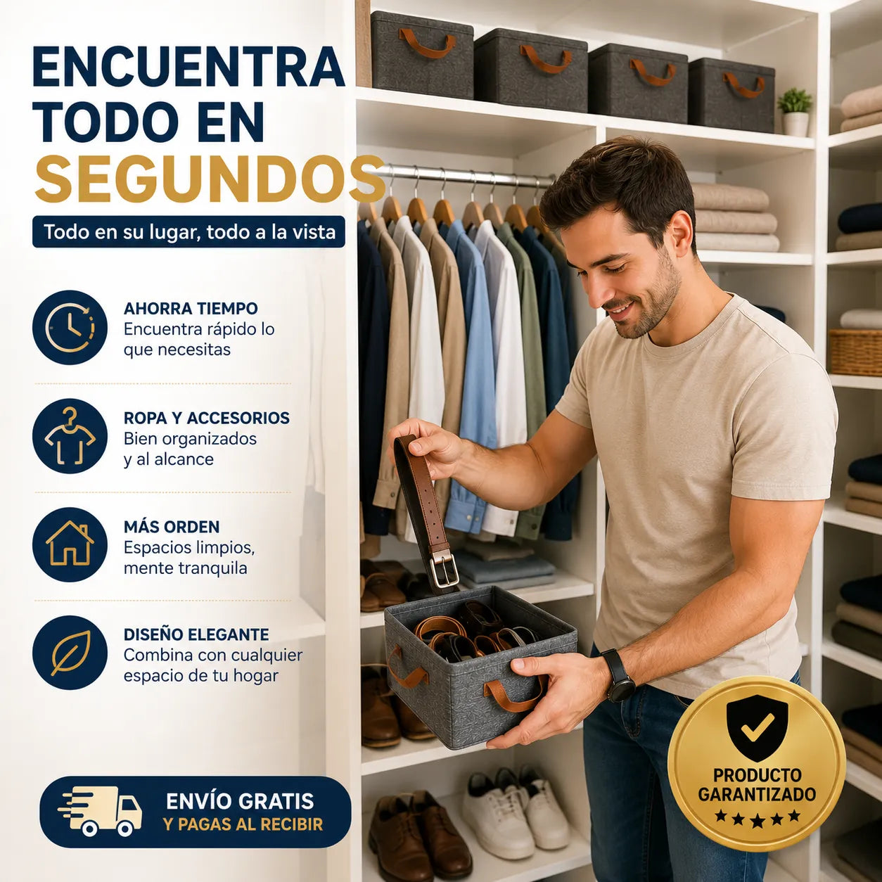 CAJA FAMILYBOX PRO Mantén ropa, juguetes y espacios familiares siempre ordenados