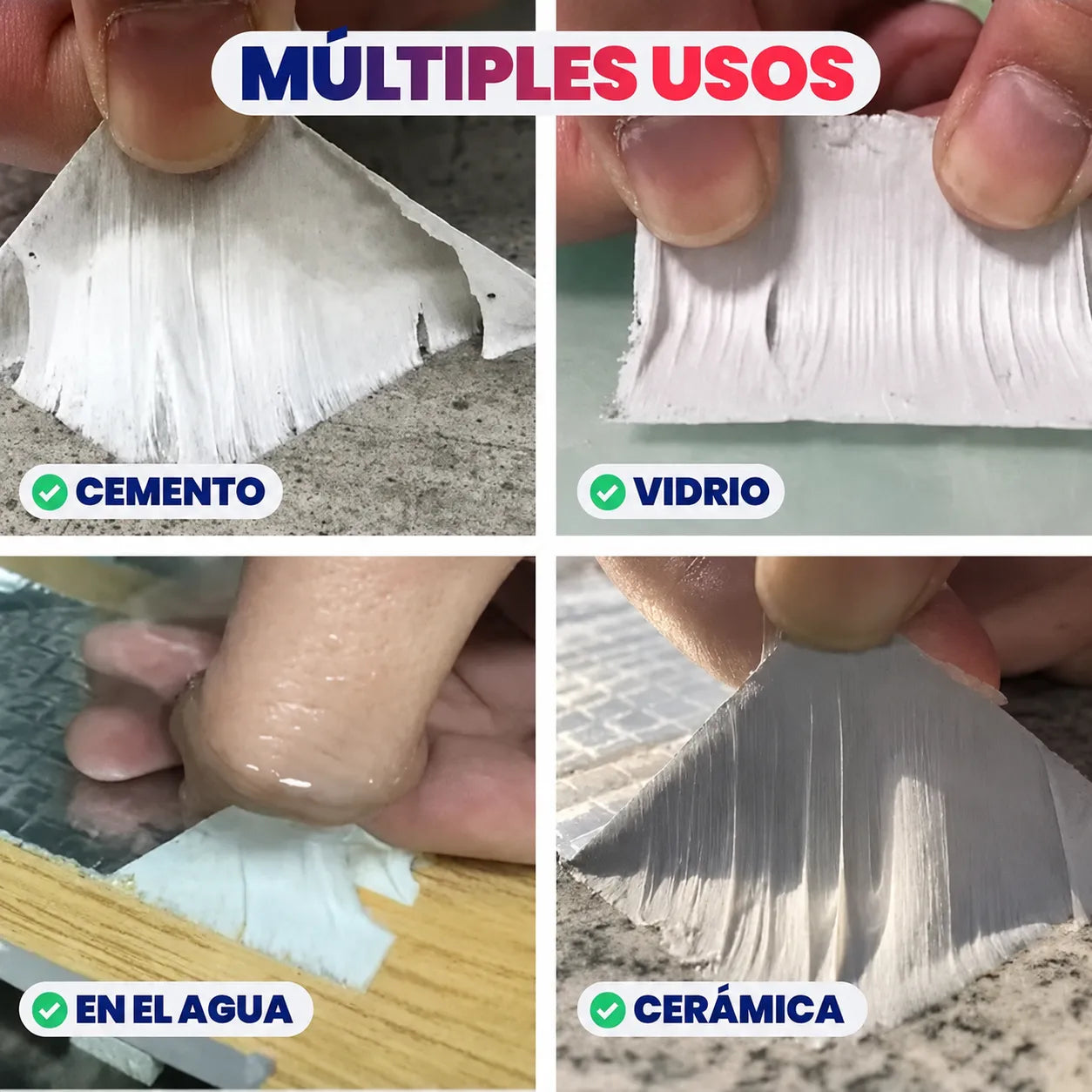 CINTA SELLADORA IMPERMEABLE - ELIMINA LAS GOTERAS Y FILTRACIONES AL INSTANTE