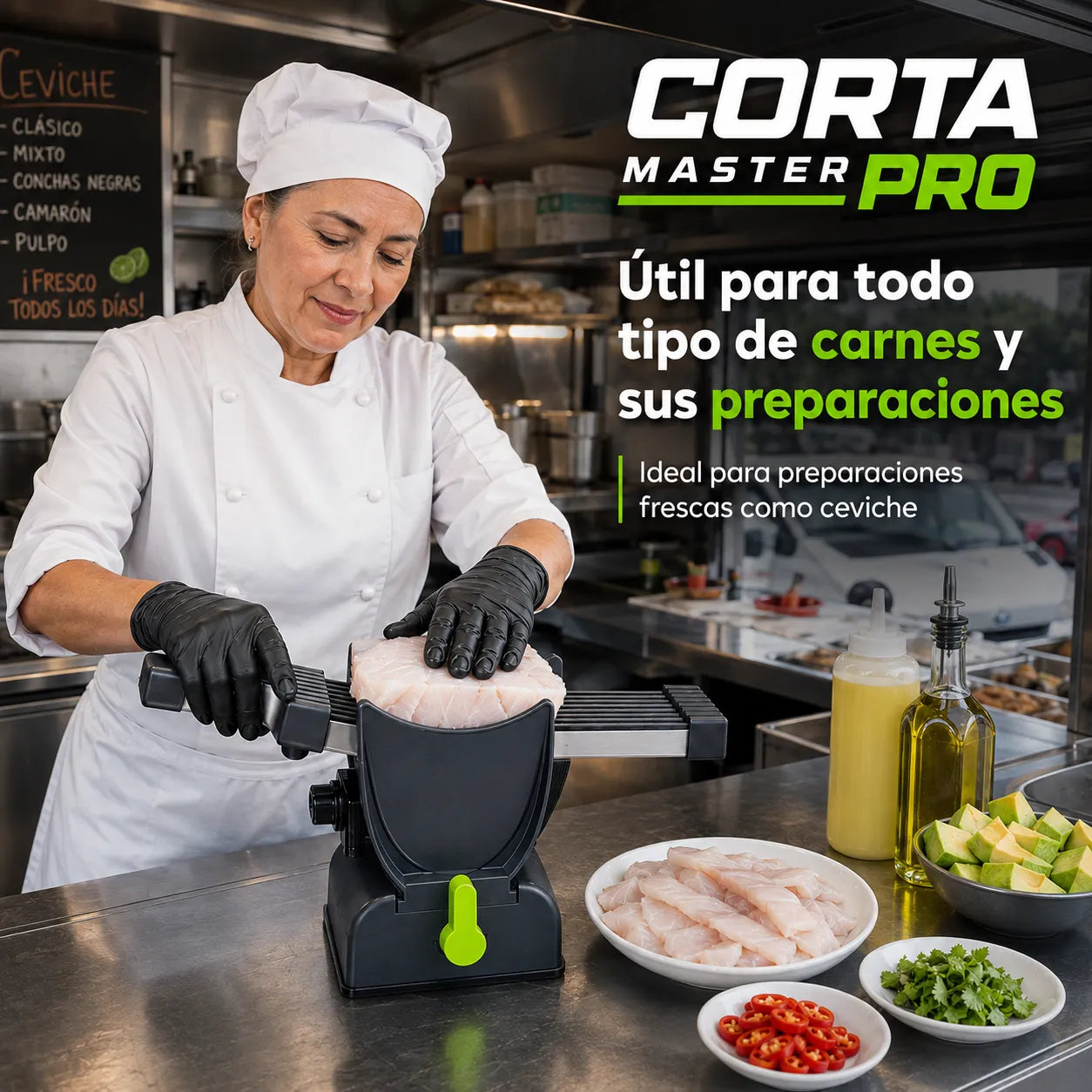CORTA MASTER PRO   Cortes uniformes y rápidos para tu restaurant