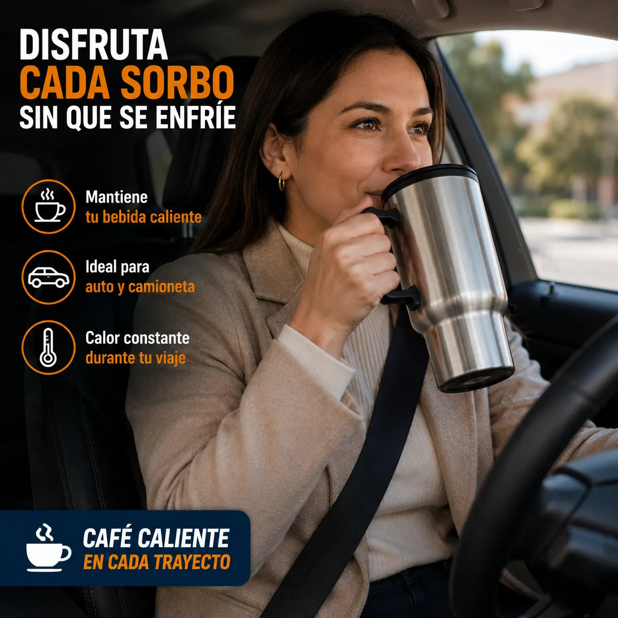 TAZON TERMICO PRO   Mantén tu café caliente durante todo tu viaje