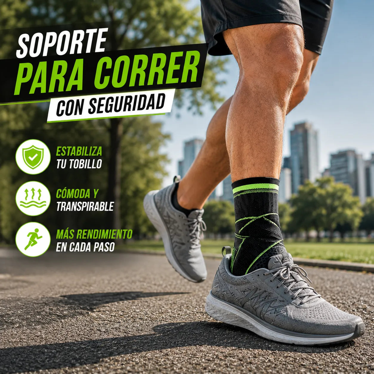 TOBILLERA ACTIVA PRO   Estabilidad ortopédica para seguir activo sin preocupaciones