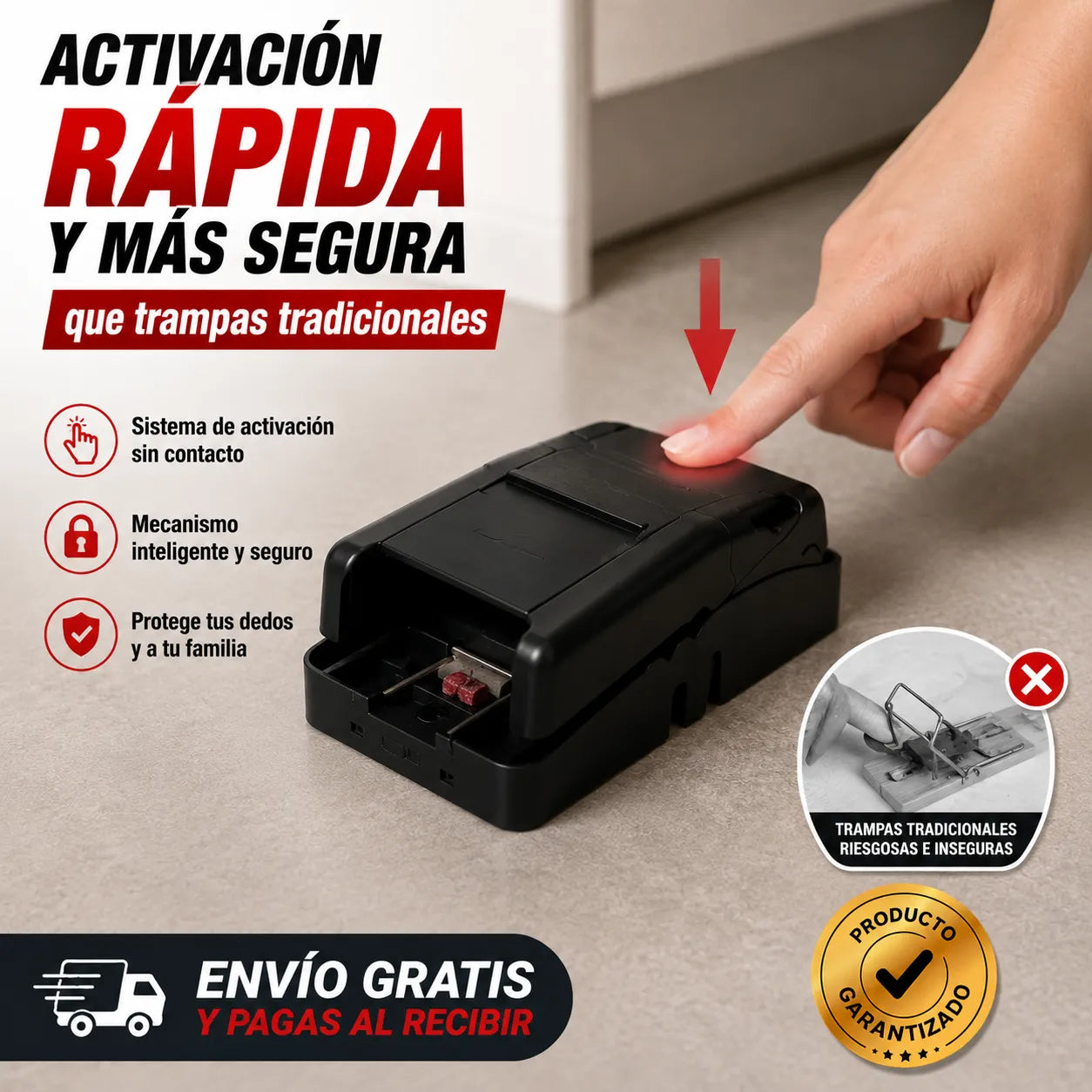 TRAMPA RATKILL PRO Adiós ratones para siempre