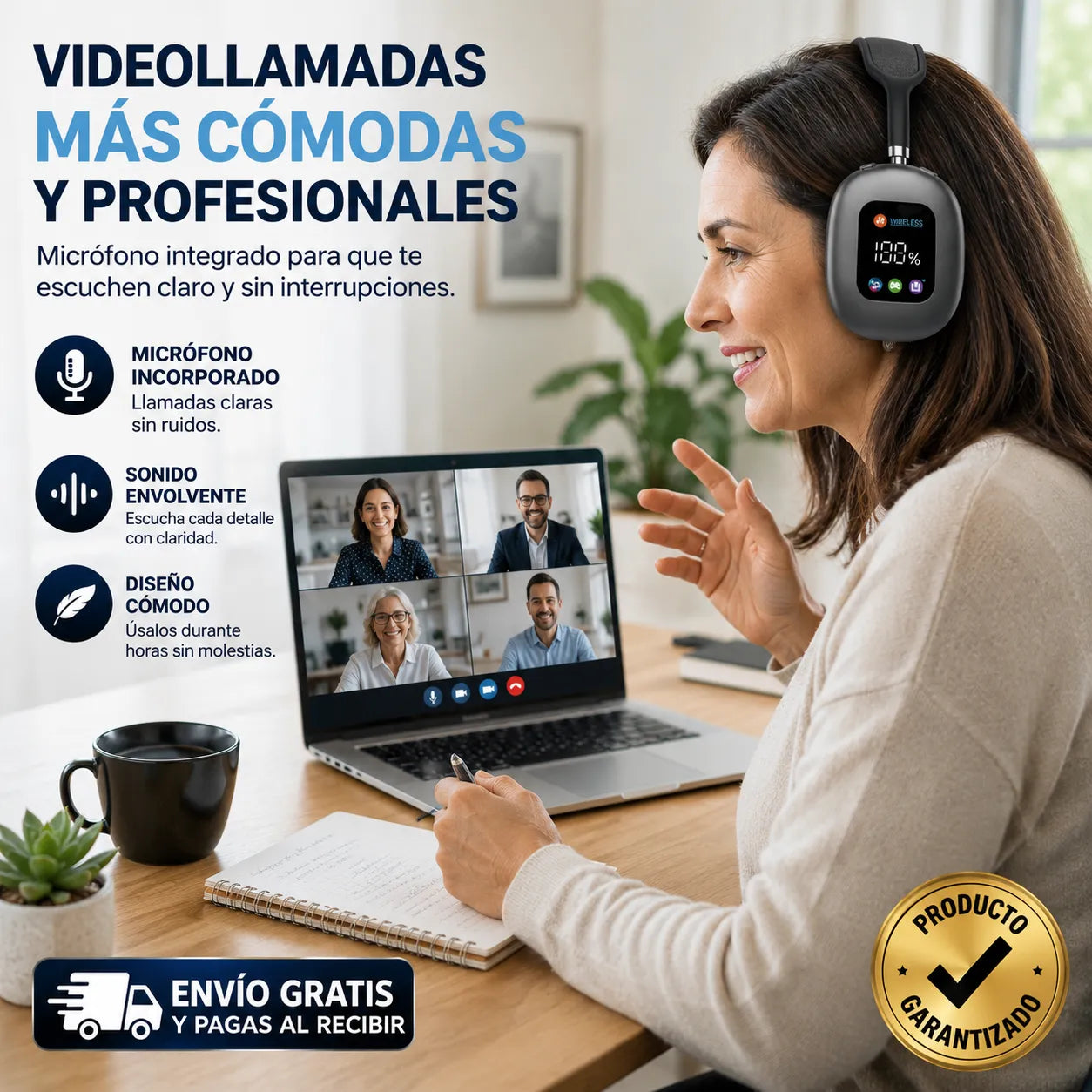 AUDIFONOS AKZ-MAX  Trabaja, llama y disfruta tu contenido donde estés