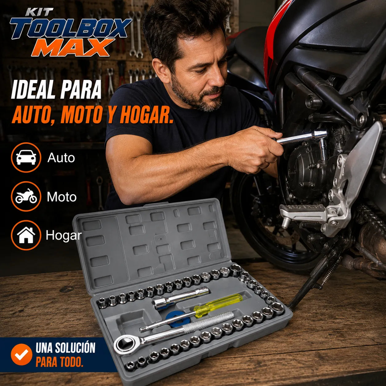 KIT TOOLBOX MAX   Todas las medidas que necesitas en un solo estuche