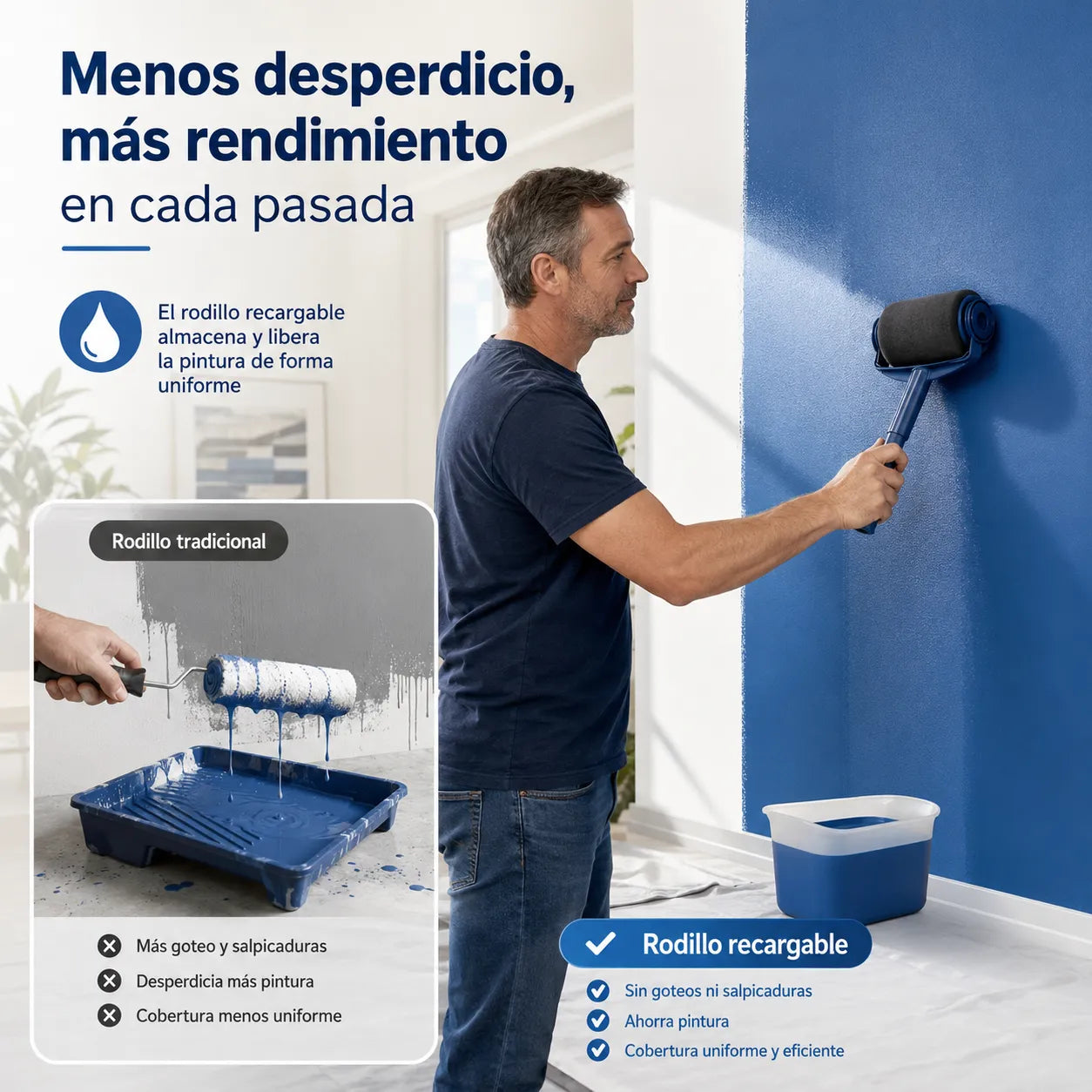 KIT PINTA MAX PRO   Pinta sin derrames y aprovecha mejor la pintura