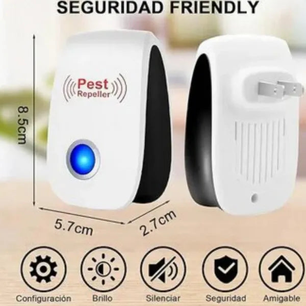 REPELENTE ULTRASÓNICO PARA PLAGAS - ENVIO GRATIS Y PAGAS AL RECIBIR