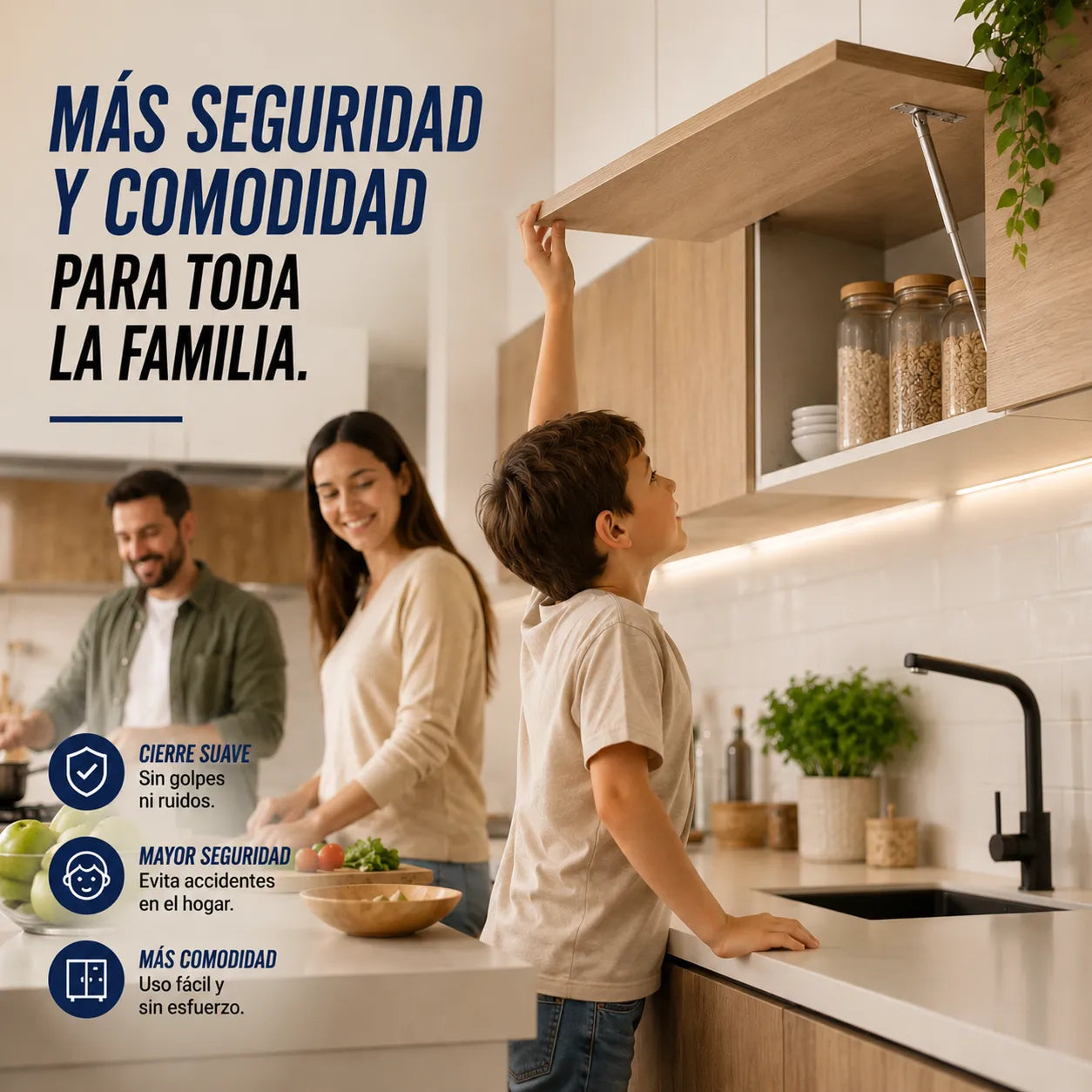 BRAZO HIDRAULICO HF 120   Evita portazos que dañan tus muebles y prolonga su vida útil