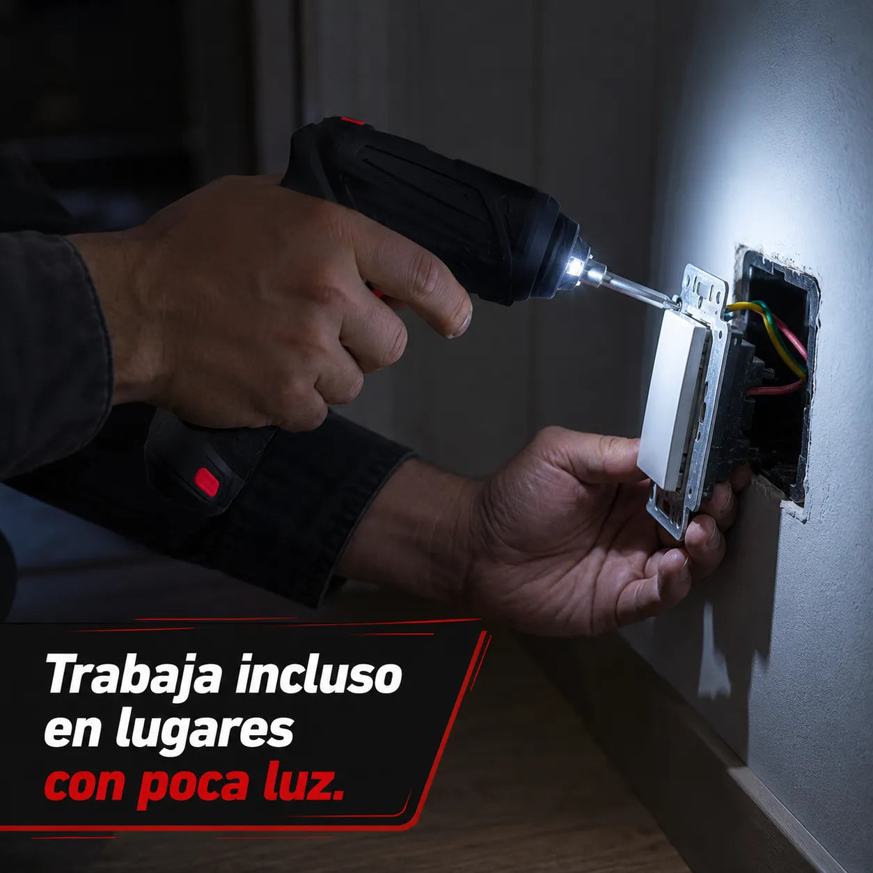 DESATORNILLADOR ELECTRICO TURBOFIX   Facilita todas las reparaciones del hogar en minutos