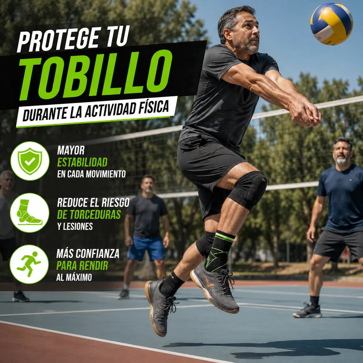 TOBILLERA ACTIVA PRO   Estabilidad ortopédica para seguir activo sin preocupaciones