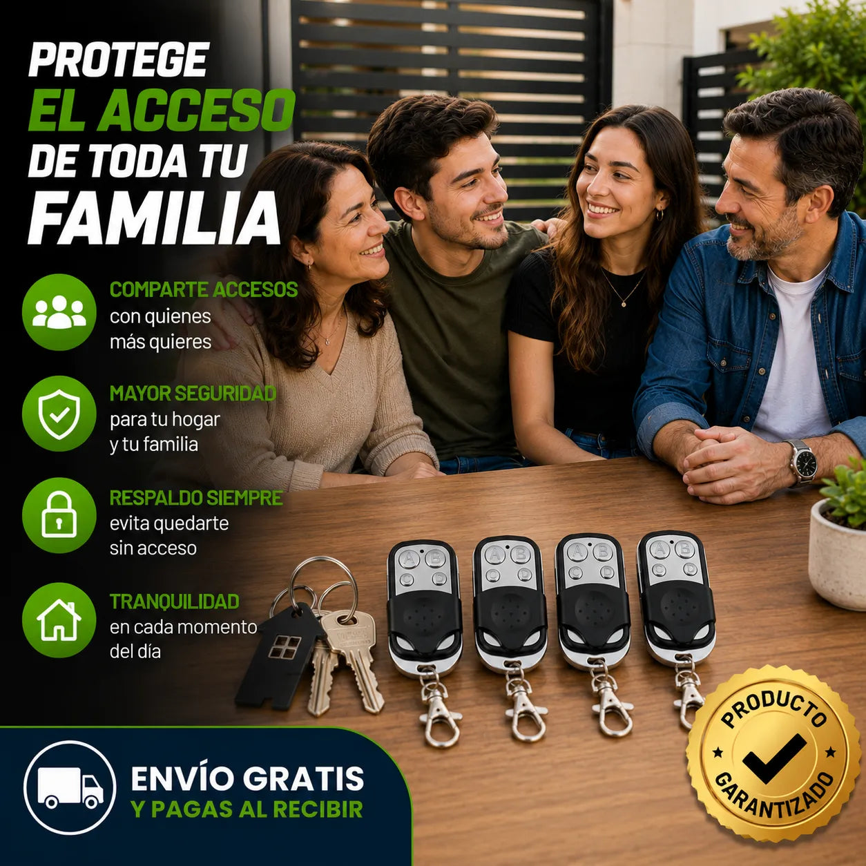 CONTROL EMERGENCIA TOTAL   Un respaldo inmediato para cuidar a tu familia y hogar