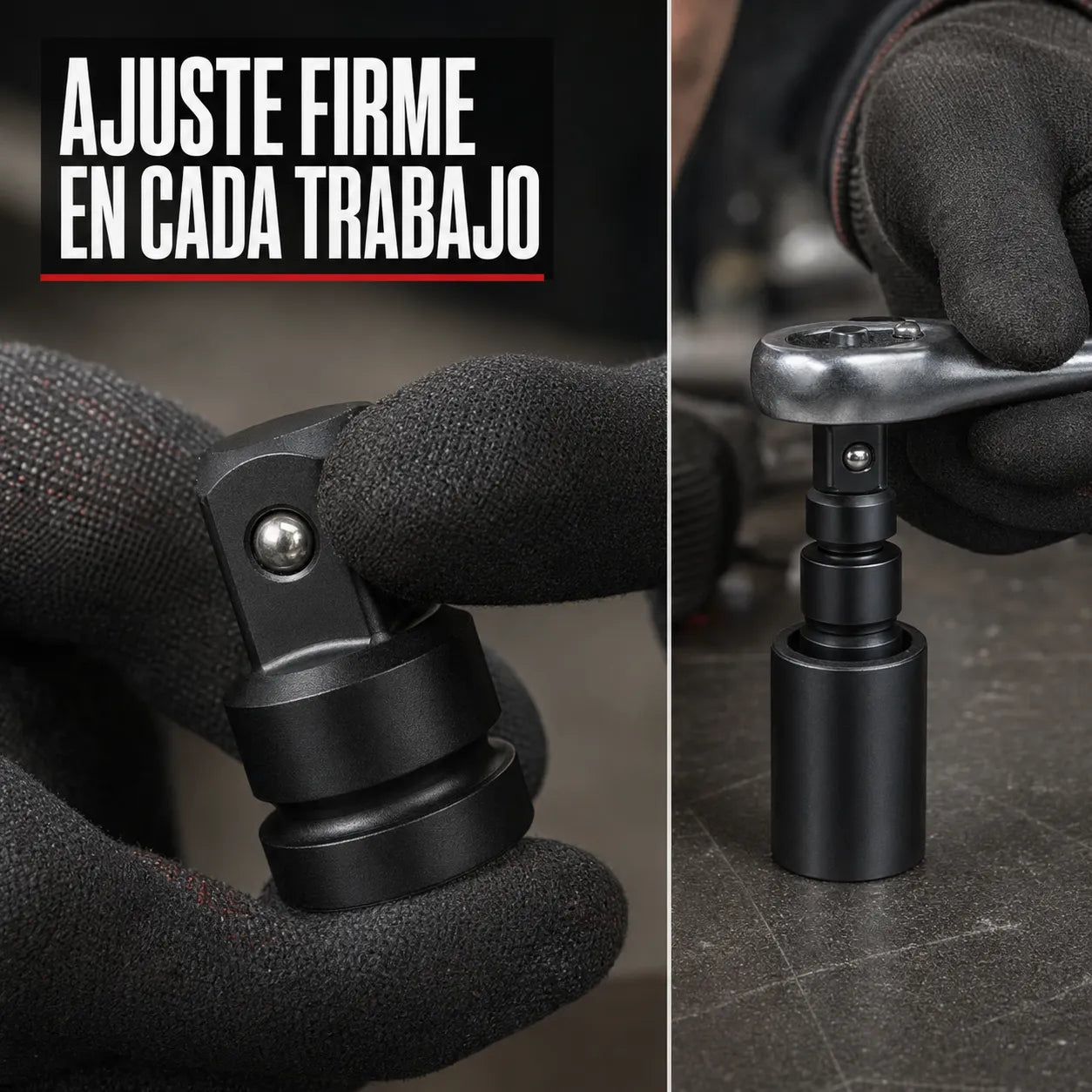 KIT CONVERSION TOTAL   Set de 6 adaptadores múltiples para tu llave de impacto