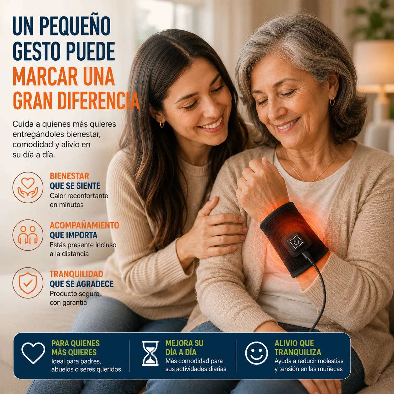 Muñequera CALOR VITAL   Más comodidad para tus manos cada día