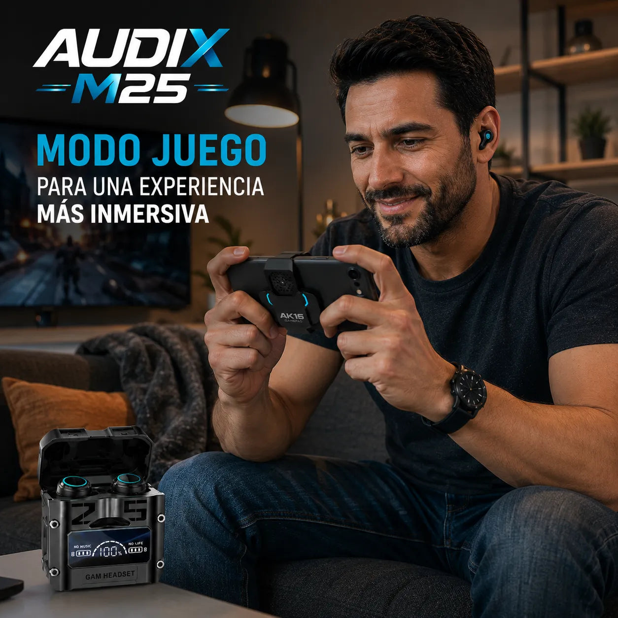 AURICULARES AUDIX M25   trabaja, juega y disfruta tu contenido como un profesional