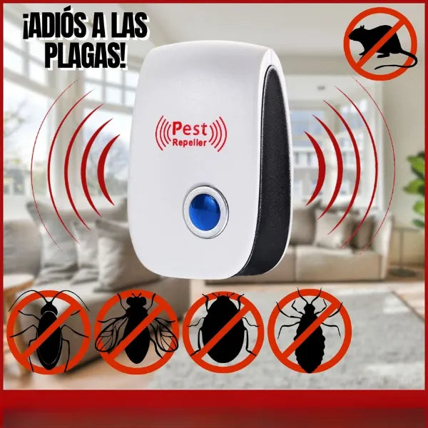 REPELENTE ULTRASÓNICO PARA PLAGAS - ENVIO GRATIS Y PAGAS AL RECIBIR