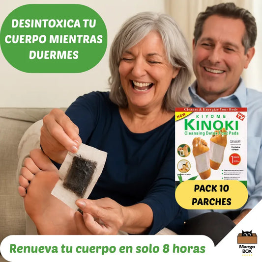KINOKI DETOX PLUS Limpia tu cuerpo mientras duermes (PACK 10 UNIDADES)