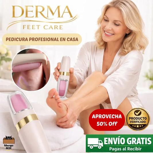 DERMA FEET CARE Pedicura profesional para pies suaves desde casa