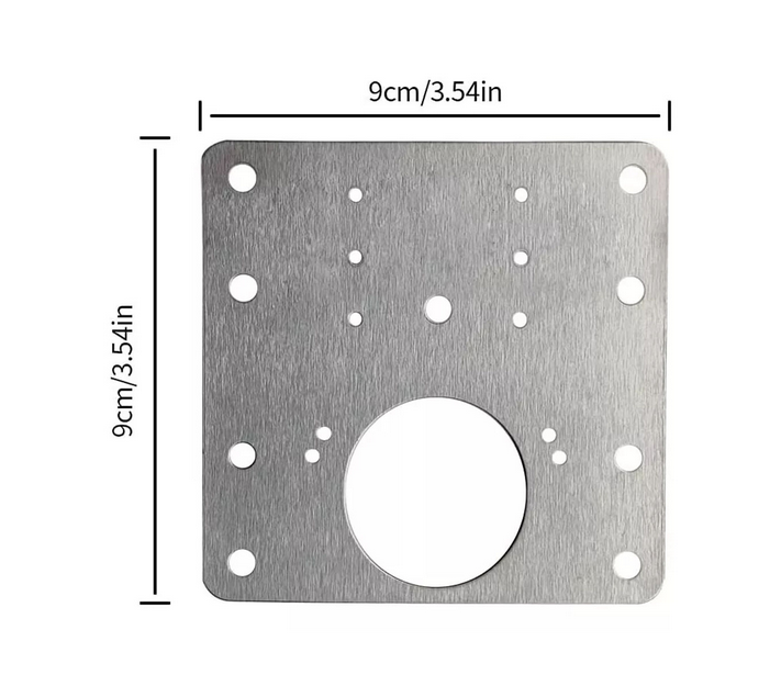 pack 6 placas para Reparación Bisagras