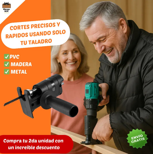 SIERRA CALADORA ADAPTABLE A TALADRO